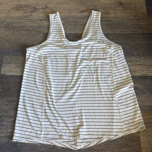 Old Navy Athletics Striped Tank Top